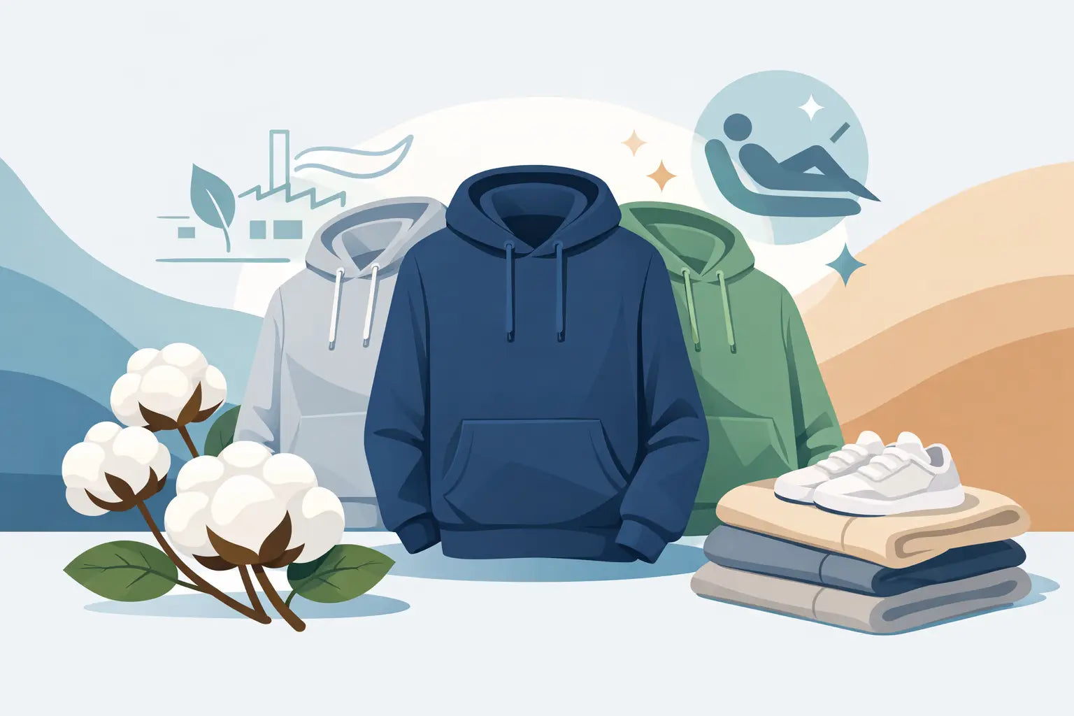 Why Comfortable Cotton Blend Hoodies Win
