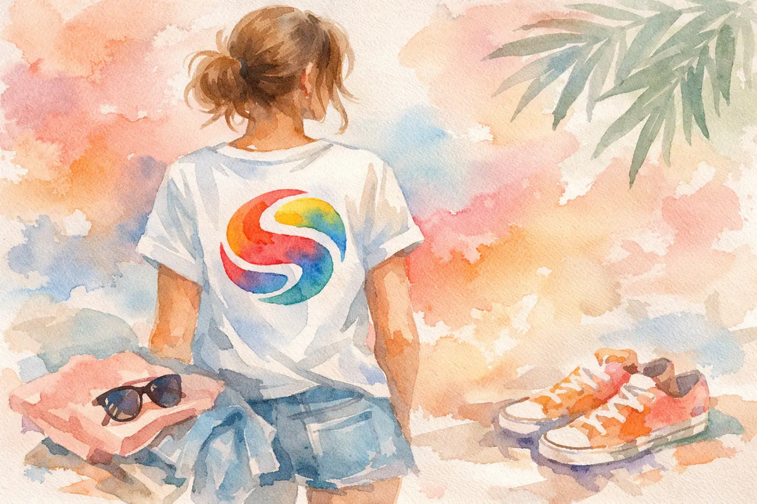 How to Style Bright Logo Tees With Confidence